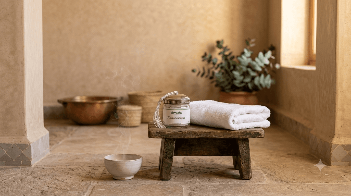 Accessoires hammam beldi gants et gommage - Biomedica