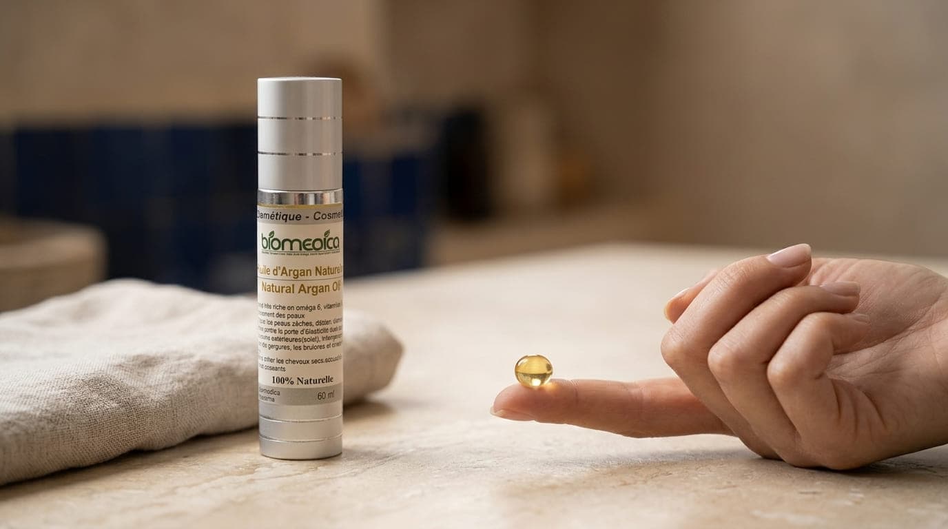 Comment utiliser l'huile d'argan - guide Biomedica Maroc