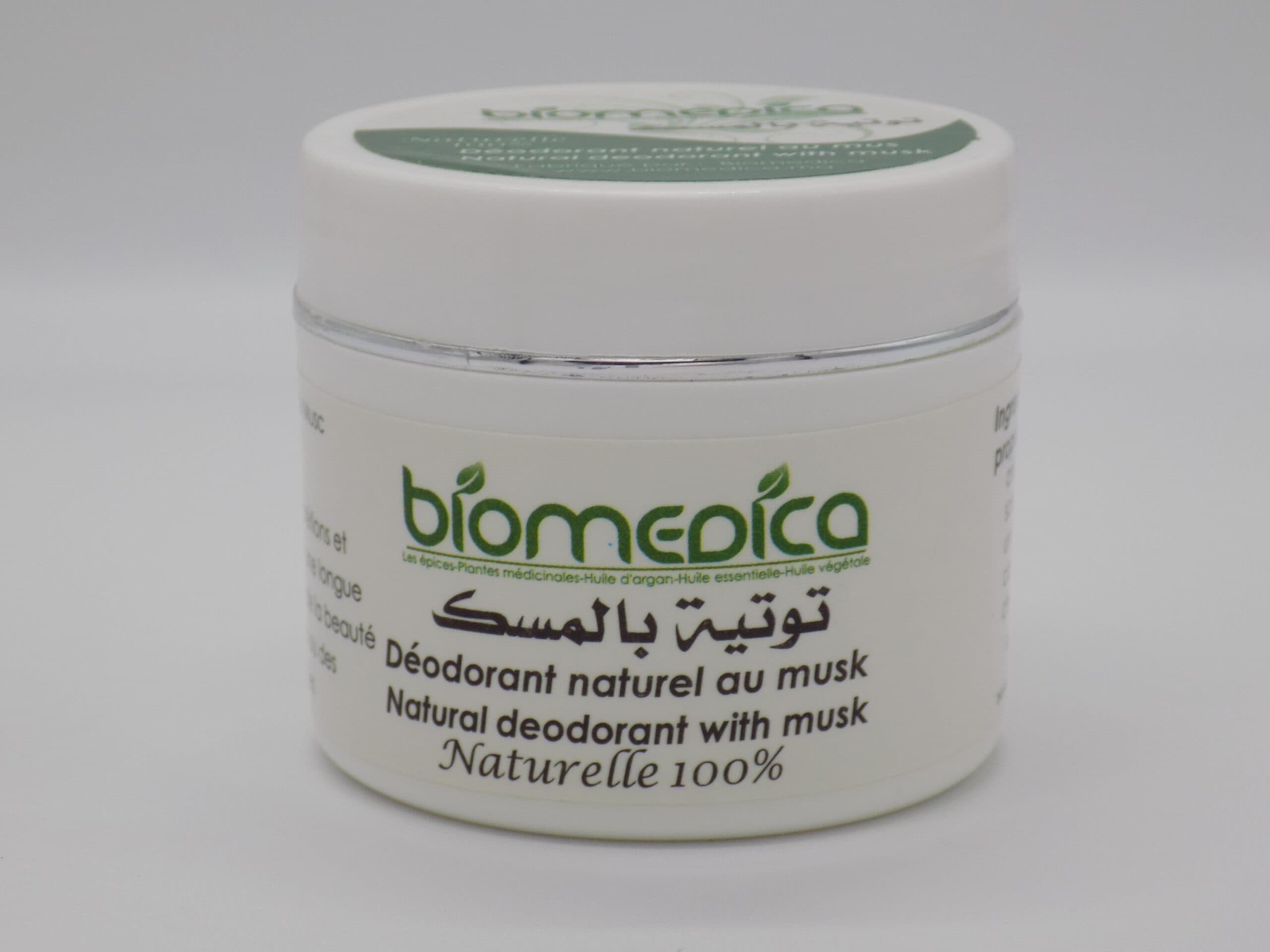 Biomedica - Déodorant naturel au musc  -50G