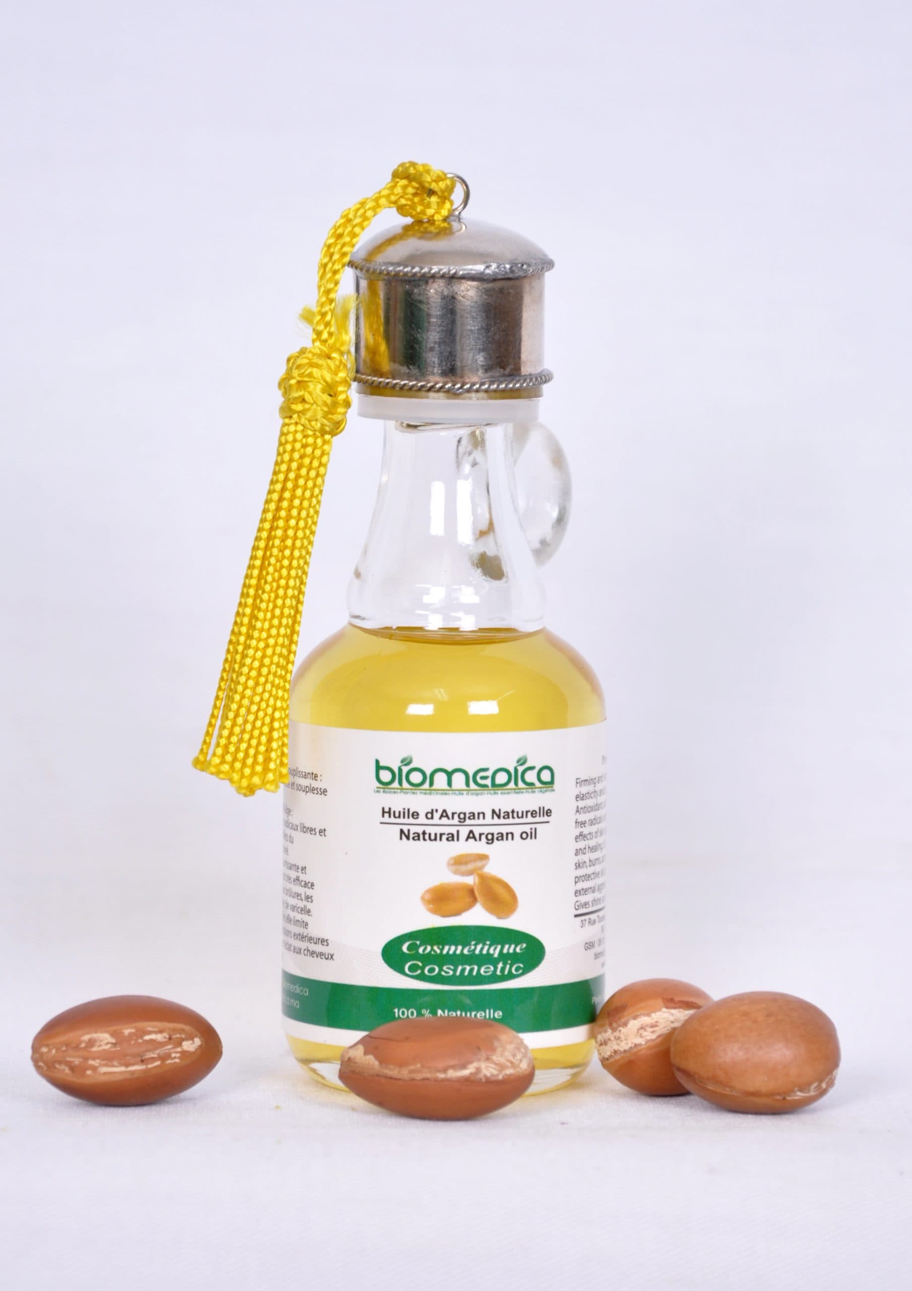 Biomedica - Huile d’argan pressé à froid - 40ML