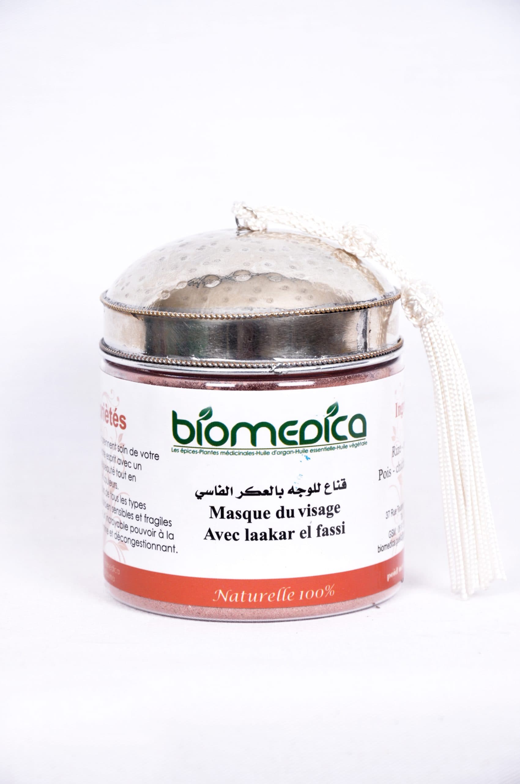 Masque poudre éclat avec laaker lfassi-100G