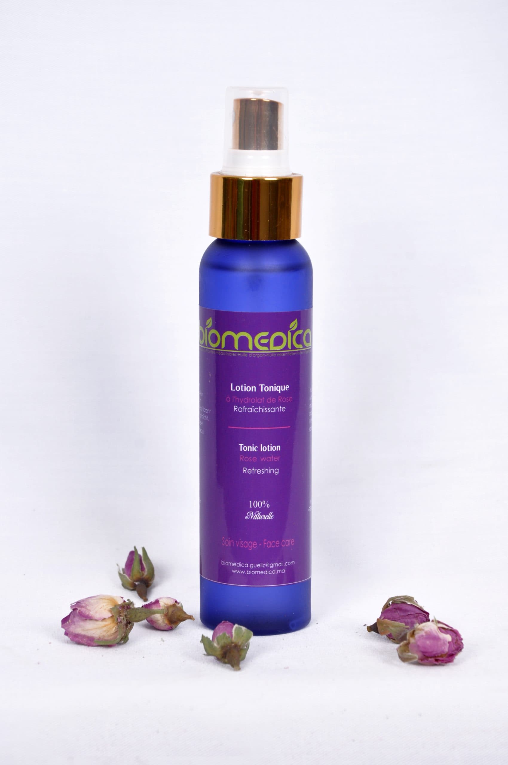 Biomedica - Lotion tonique à la rose - 100ML
