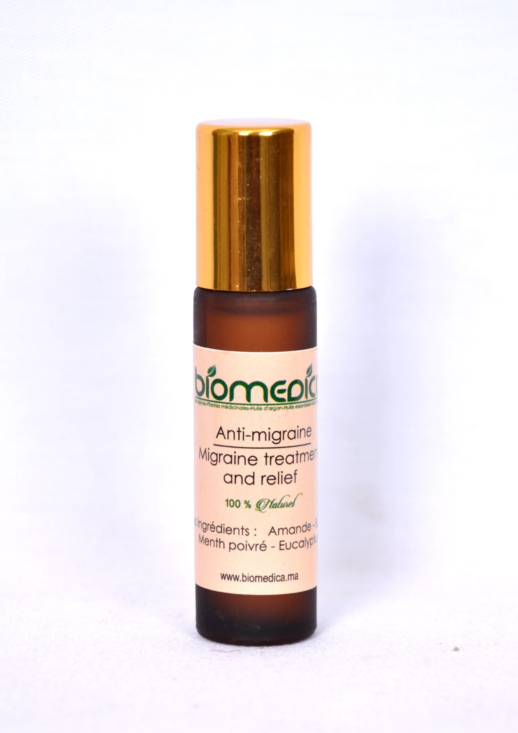 Solution Anti-migraine à l’huile d’argan-6ML