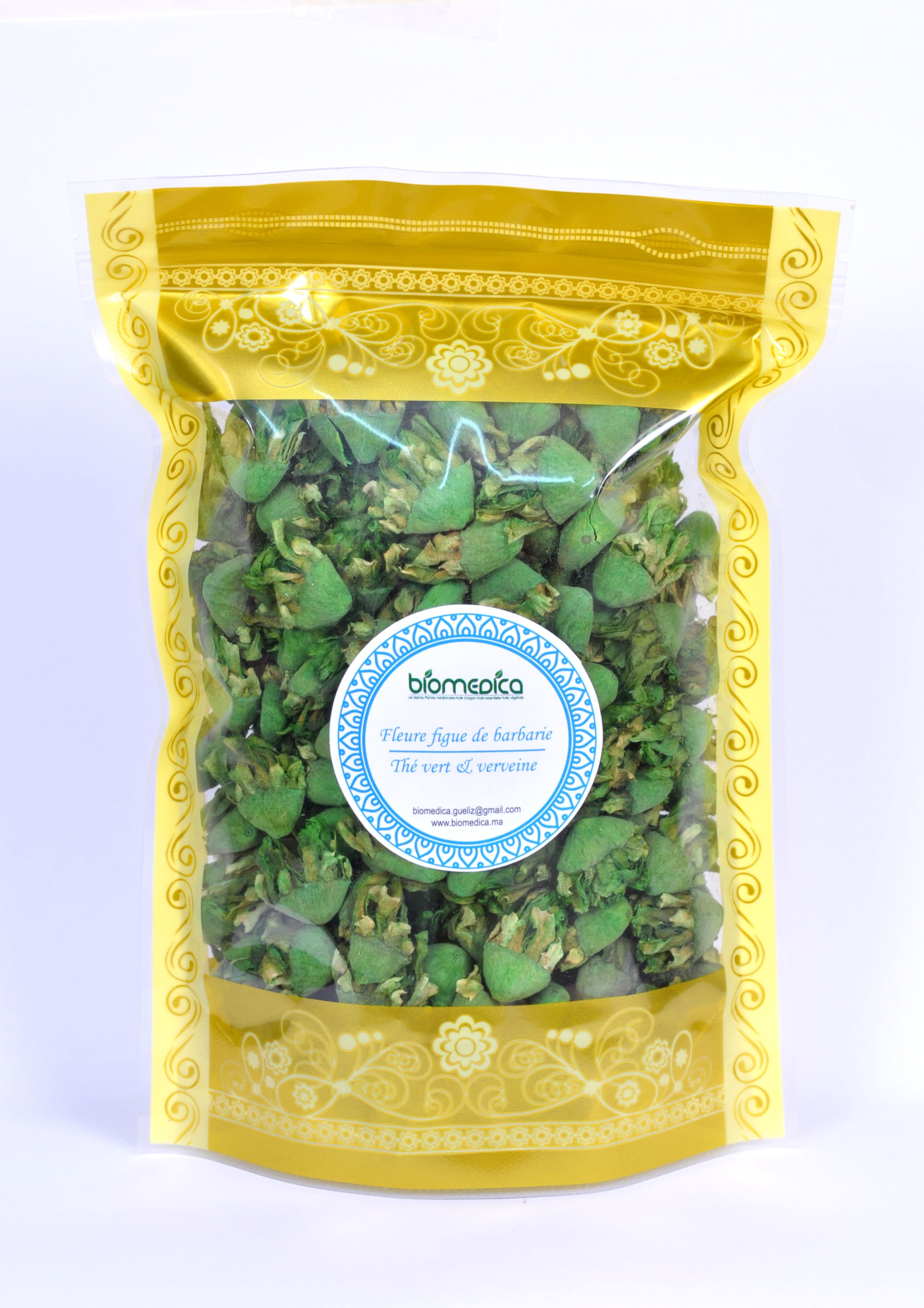 Biomedica - Fleure de figue de barbarie au verveine 100G