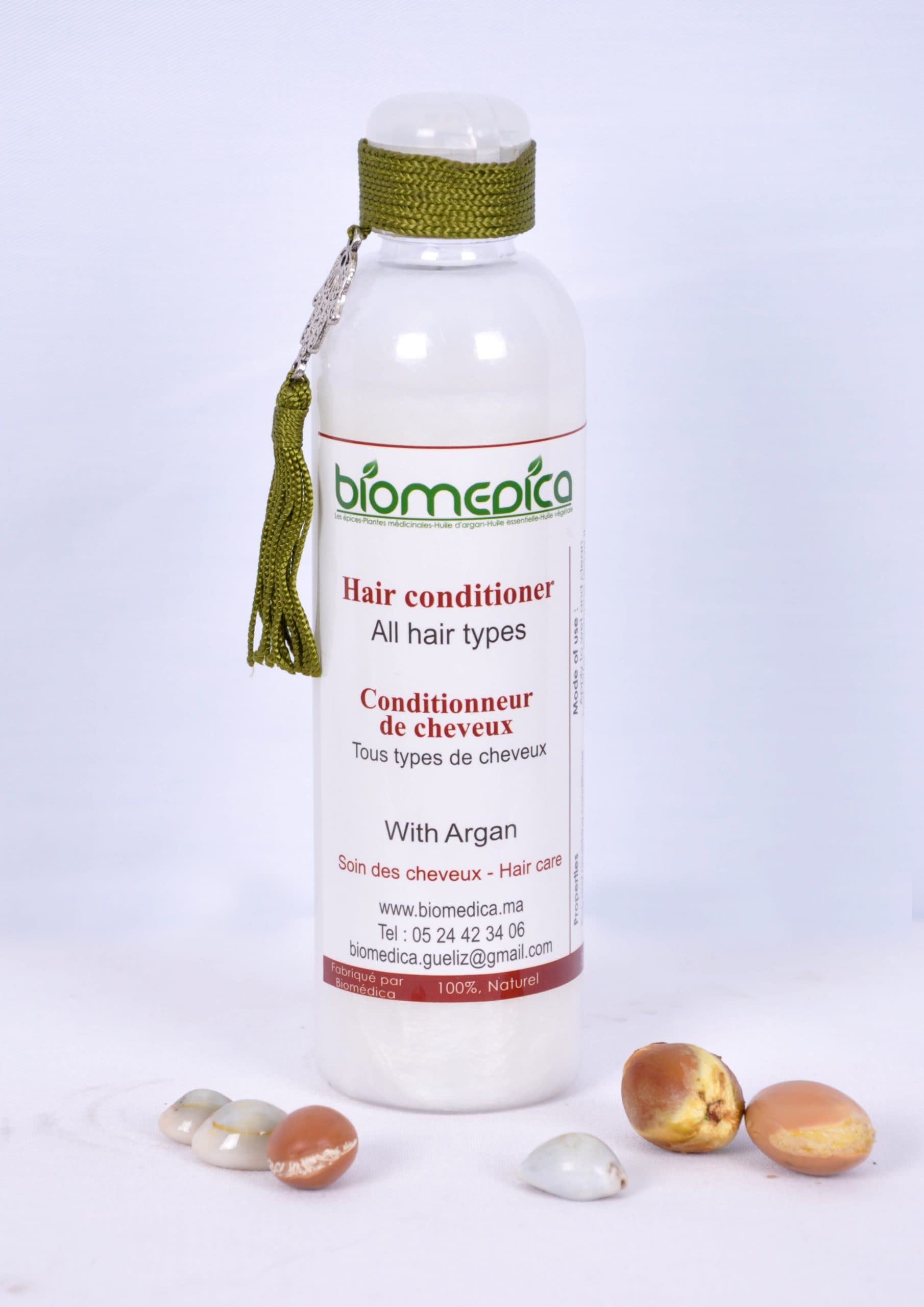 Biomedica - Après-shampoing démêlant à base d’huile d’Argan