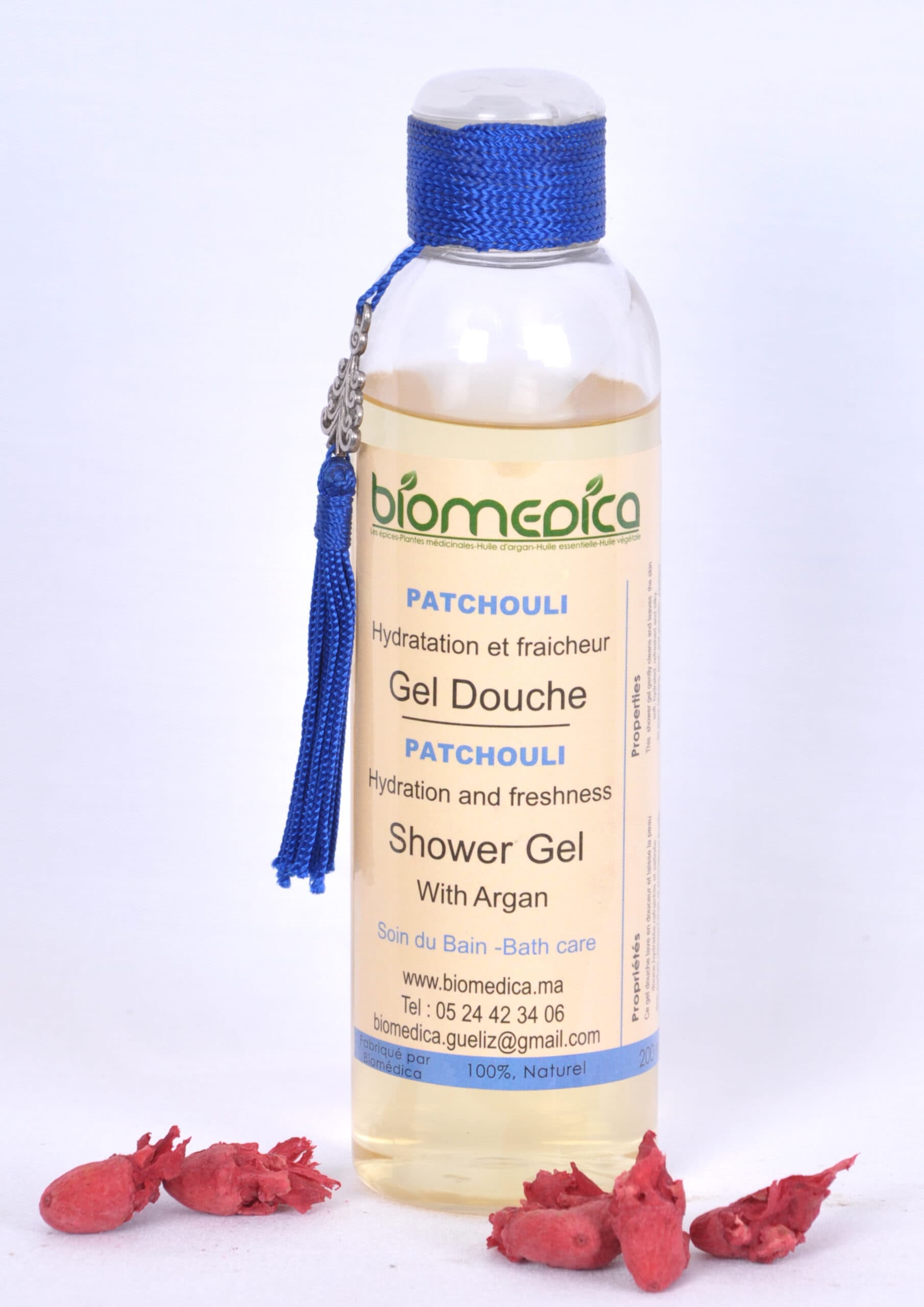 Biomedica - Gel douche patchouli -200ML