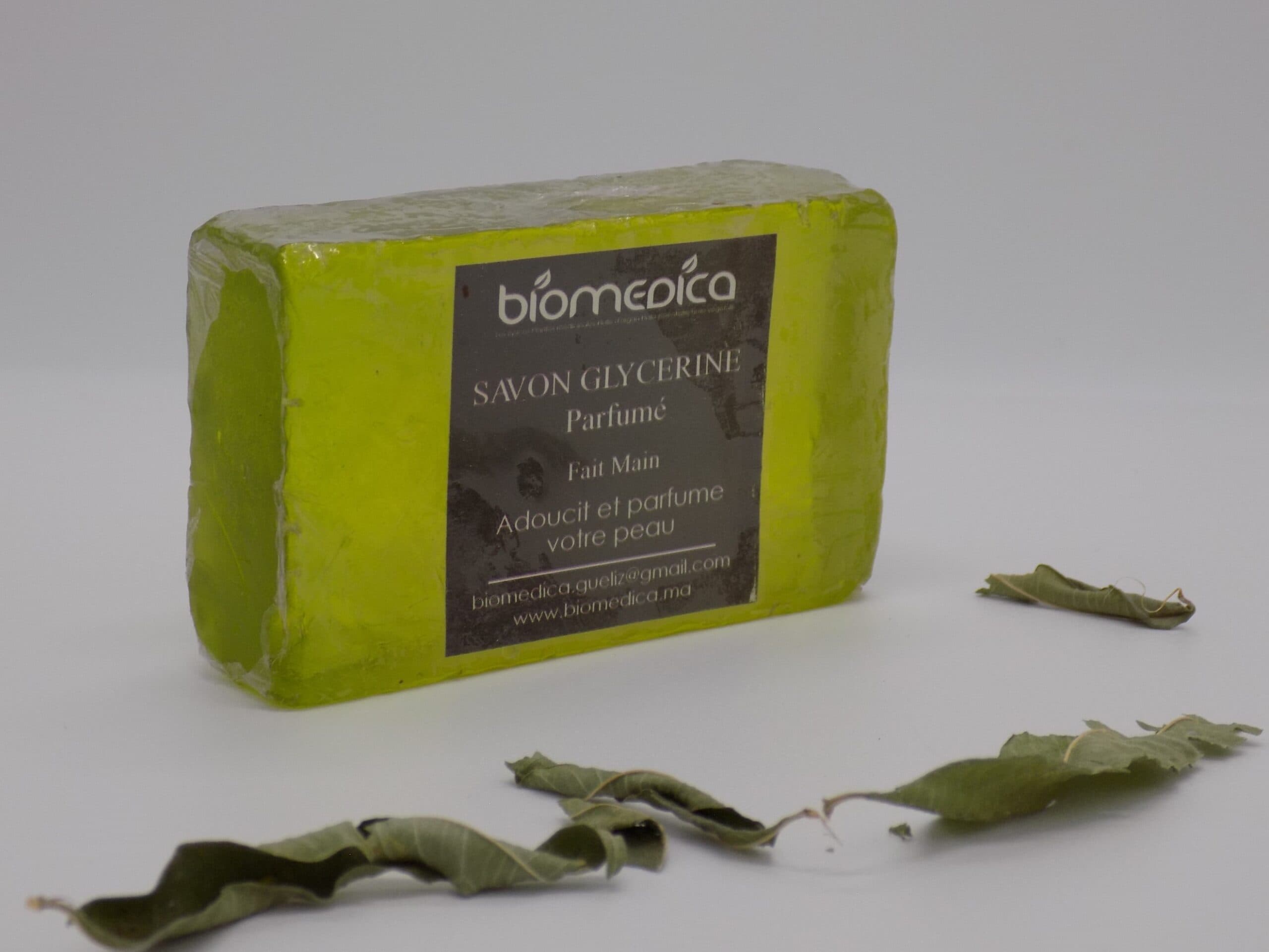 Biomedica - Savon Glycérine thé_ vert verveine