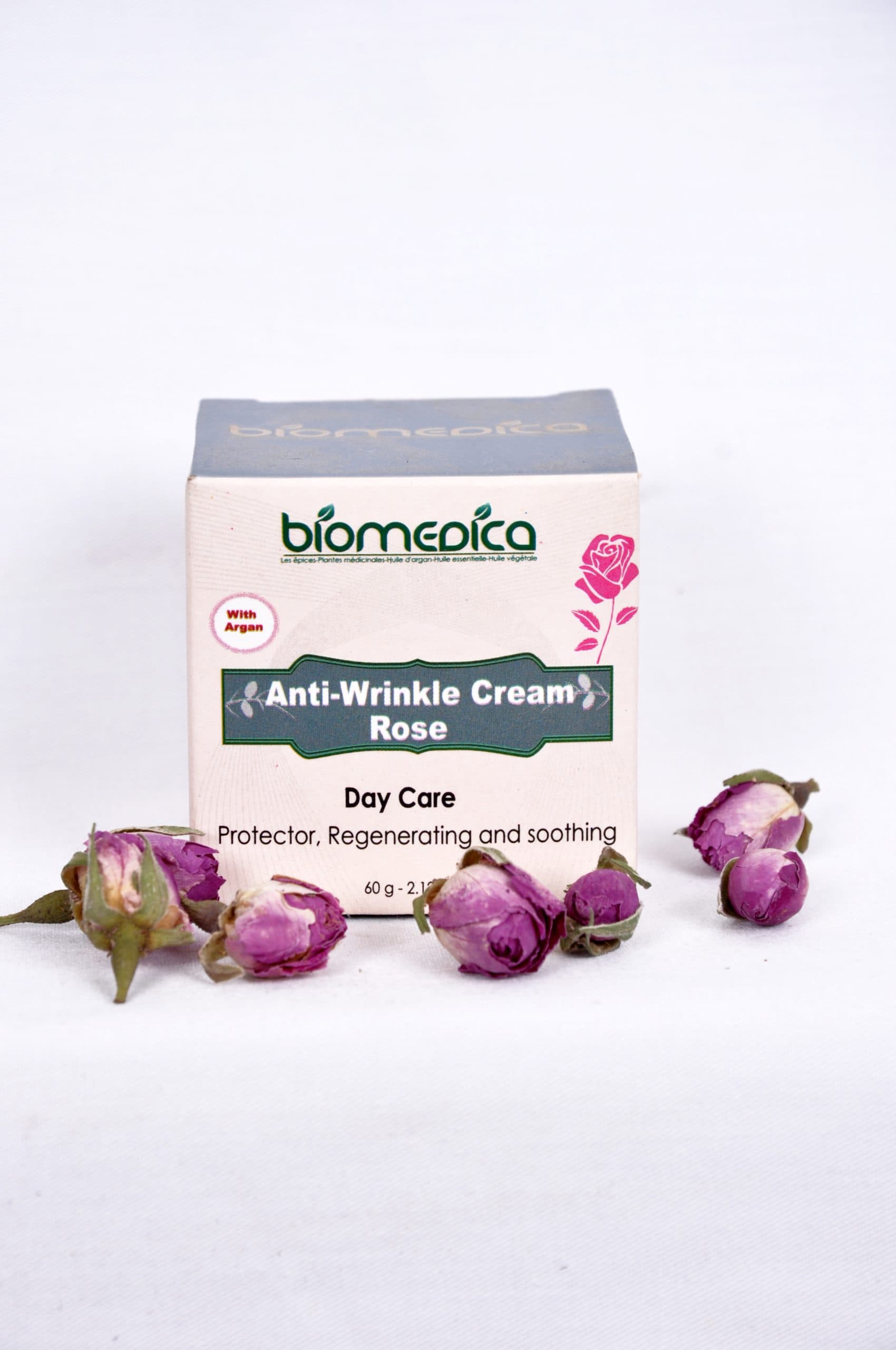 Crème de jour, Argan et la rose-60G