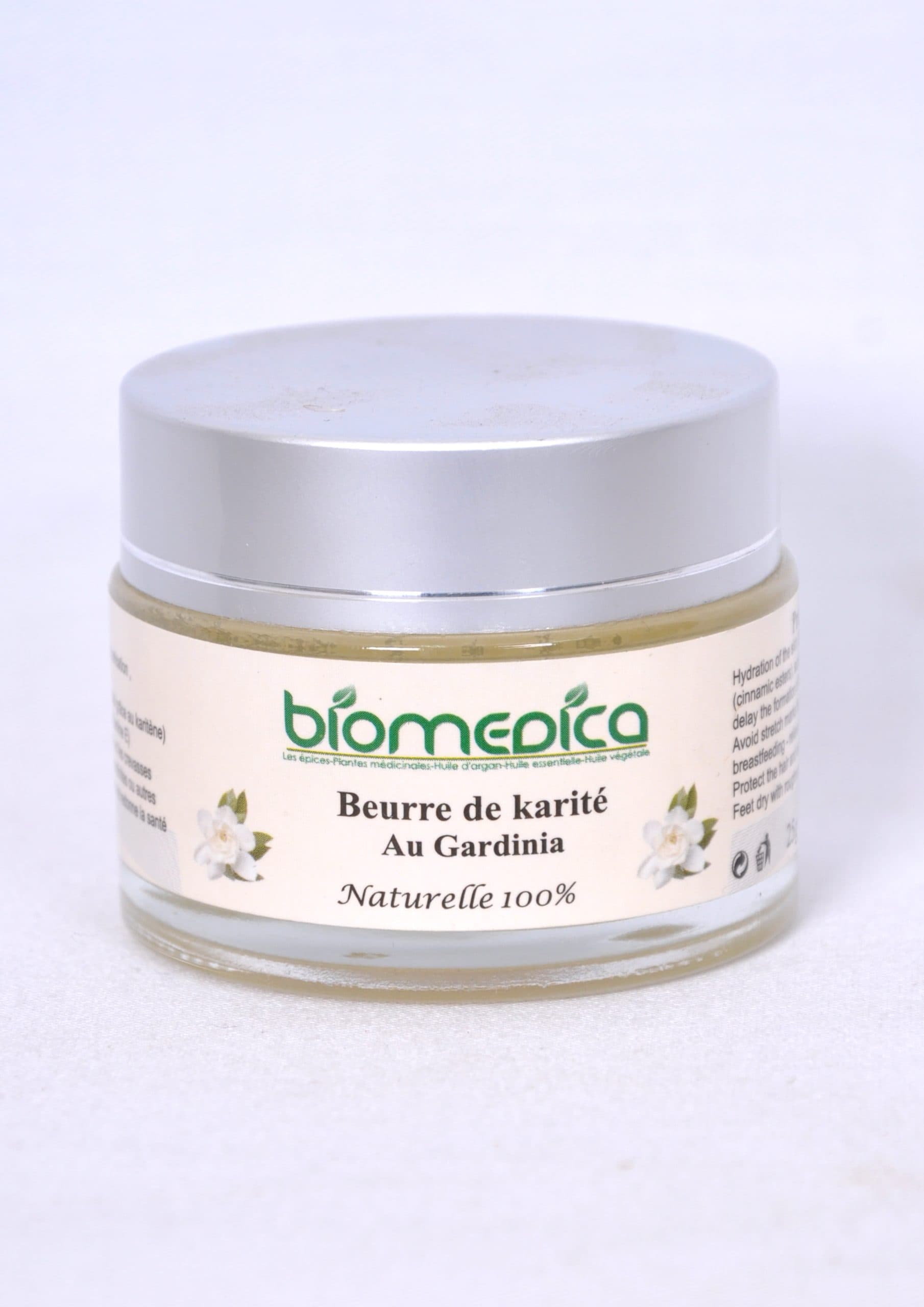 Crème douceur pieds au beurre de karité et gardénia -25G