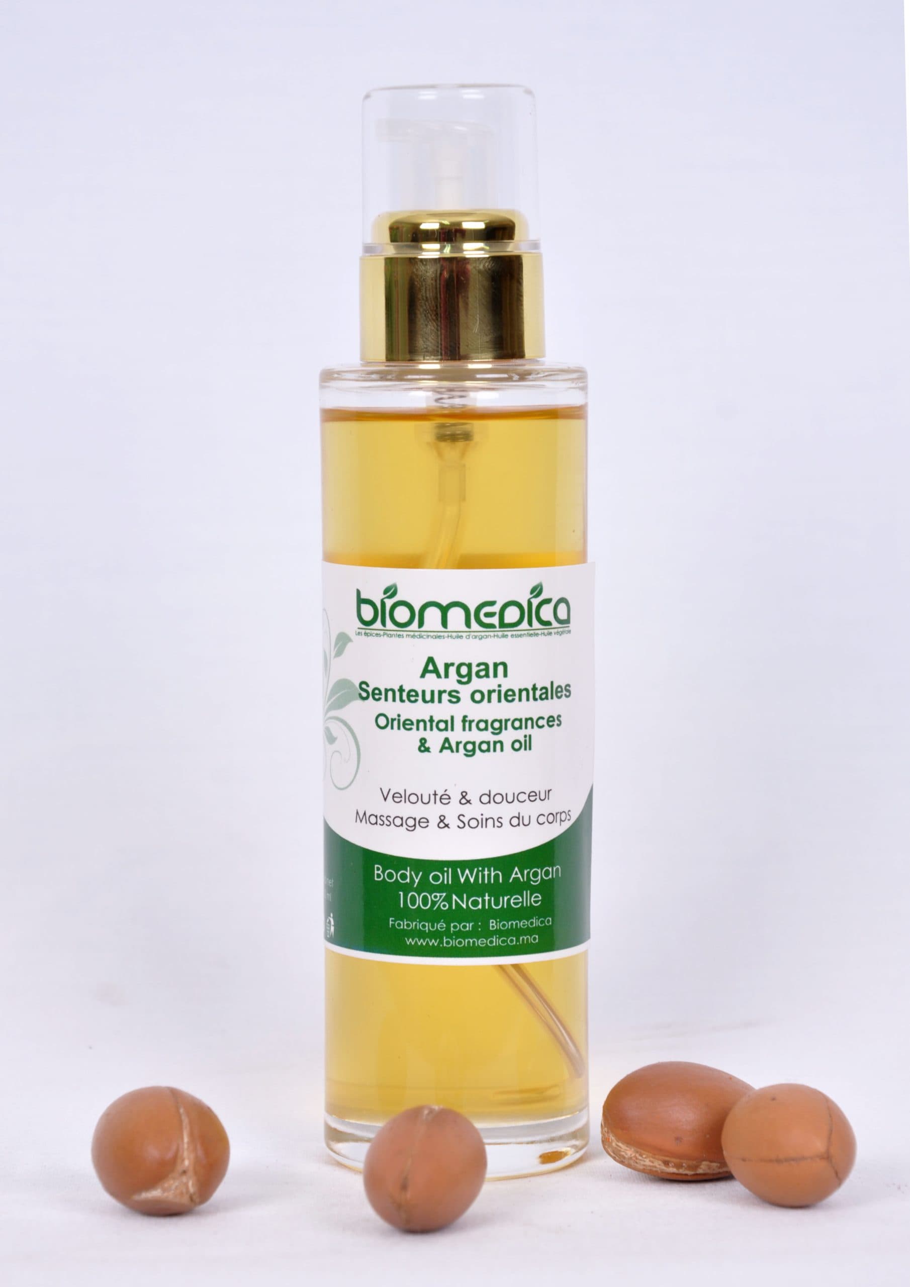Huile velouté et douceur senteurs orientales-100ML
