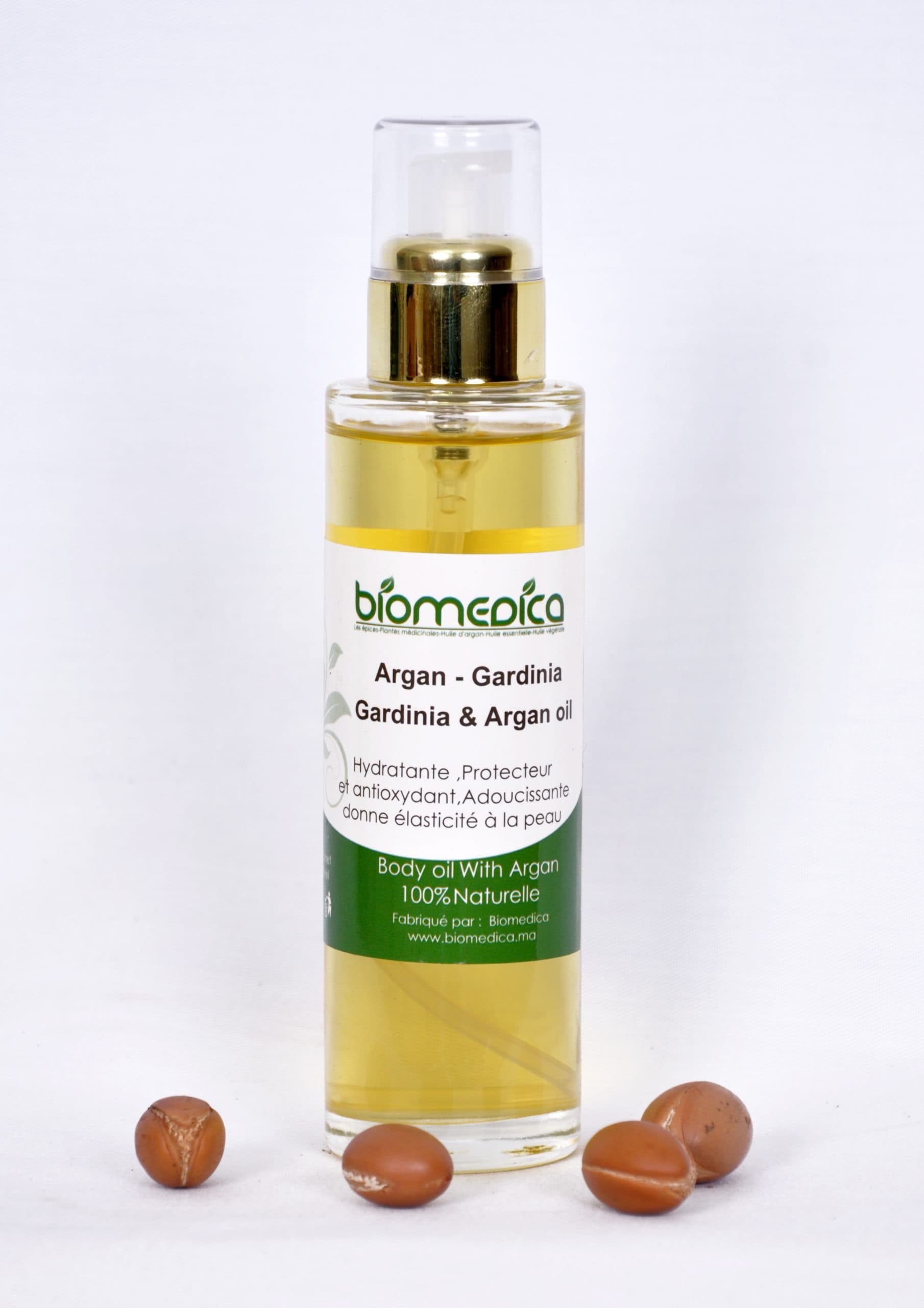Huile anti-oxydante et hydratante gardénia-100ML