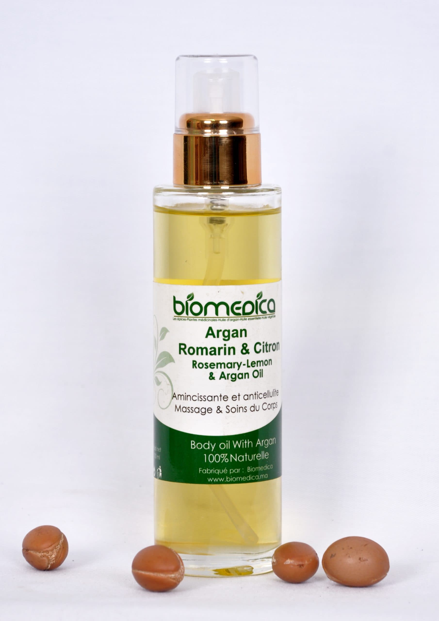 Huile calmante et tonique Romarin et Citron-100ML
