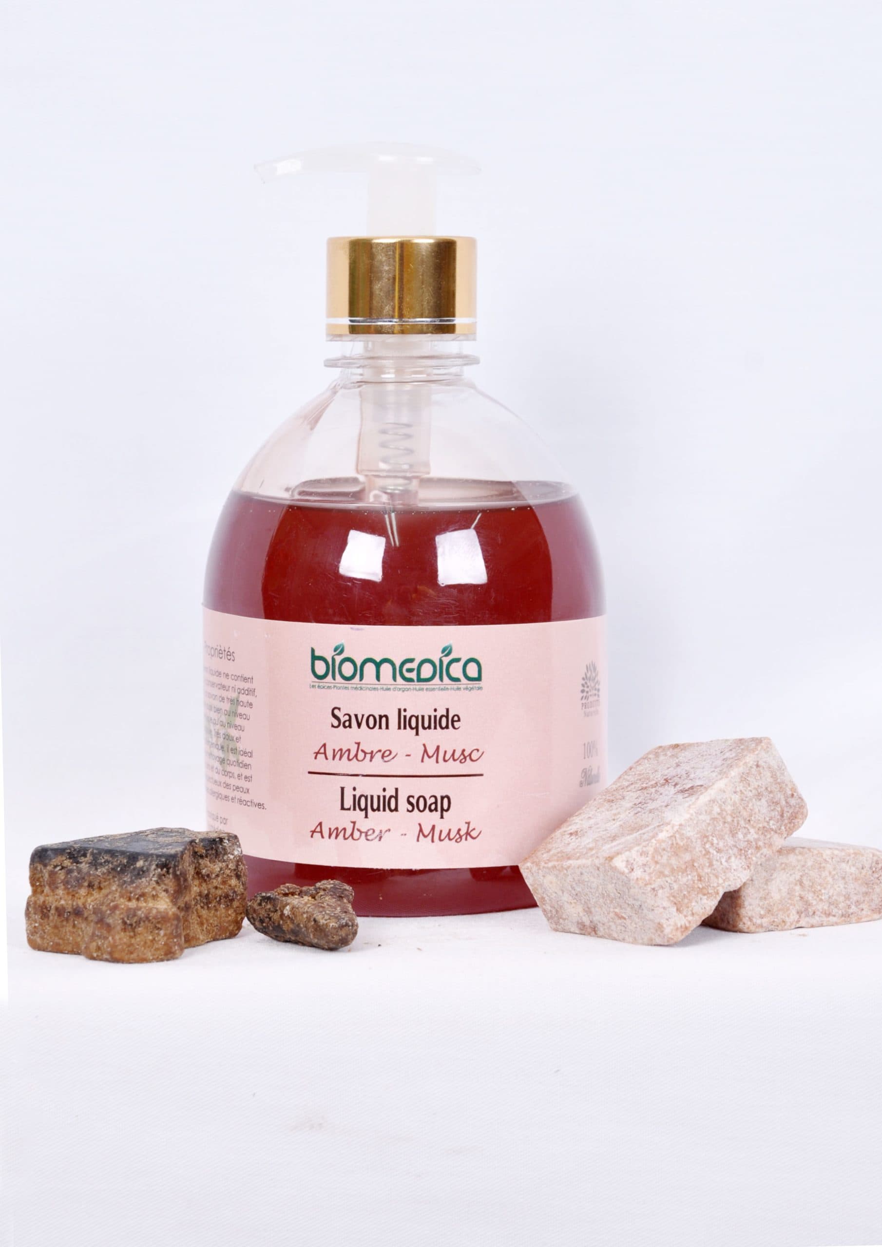 Savon liquide Musc Ambre -500ML
