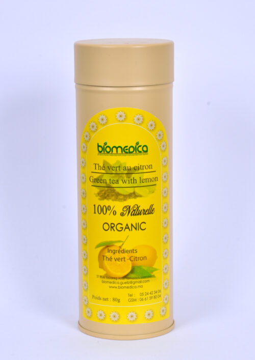 Thé vert au citron  -80G