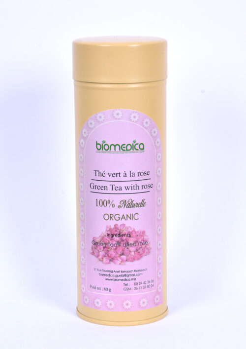 Thé vert à la rose-80G